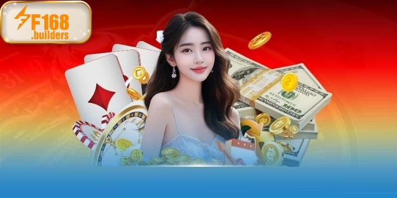 “Khuyến mãi F168” hiển thị gói thưởng 100% nạp đầu dành cho tân thủ.